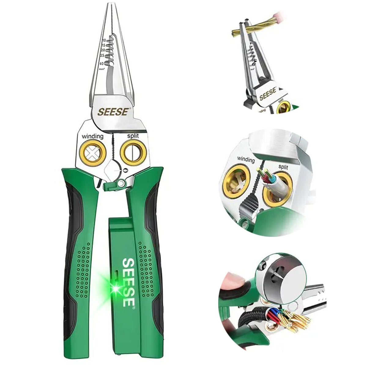 8-in-1 Wire Stripper Pliers