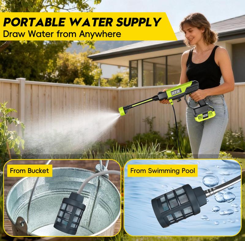 Cordless Pressure Washer 21V
