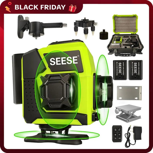 12-Line Green Laser Level