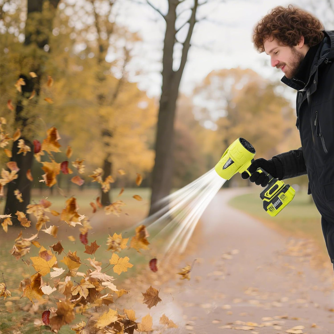 Cordless Turbo Jet Leaf Blower